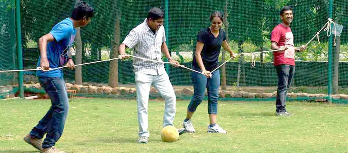 Human Foosball Activity Banner