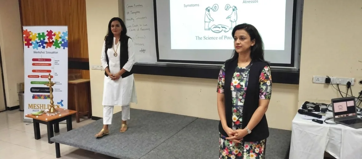 Image of Employees managing stress at work