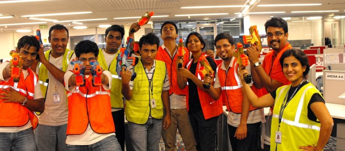 Laser Tag Team Building Activity