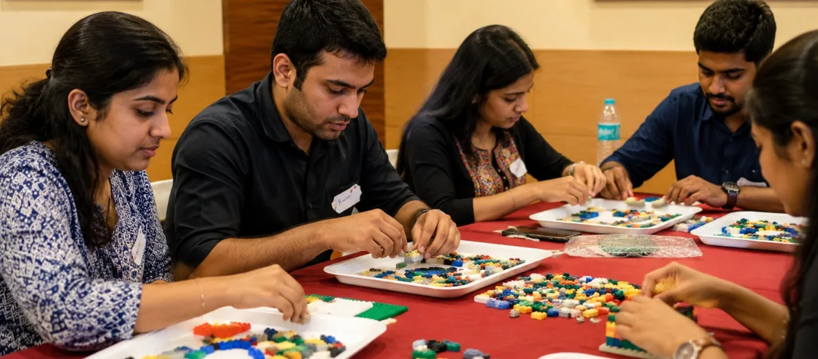 Lego Play Team Building Activity