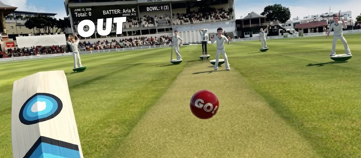 Virtual Cricket Activity Banner