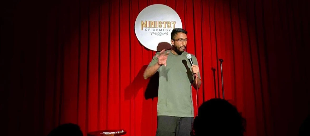 Ravi Rao Stand Up Comedian Banner