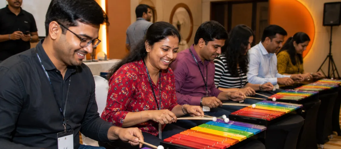Xylophone Fun Team Building Activity