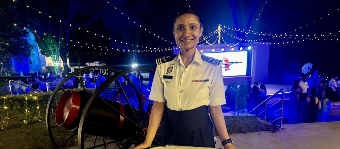 Wing Commander Akanksha Pandey Motivational Speaker Banner