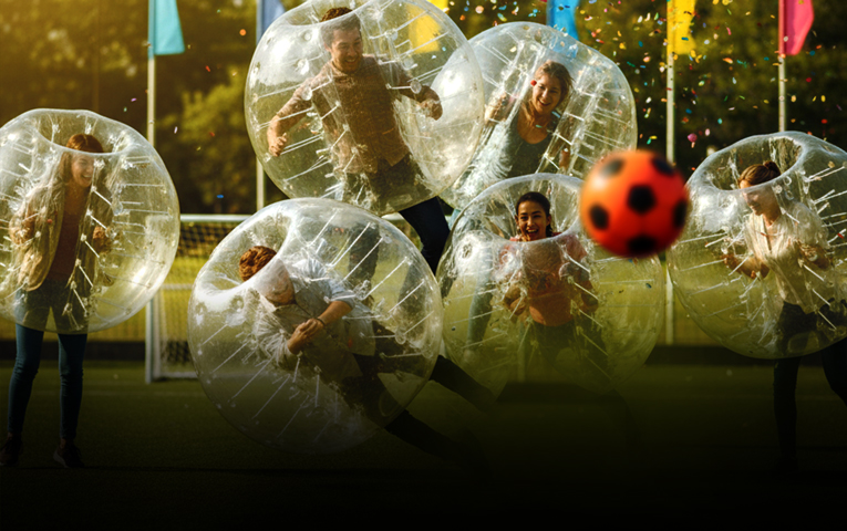 Zorbing Bubble Soccer