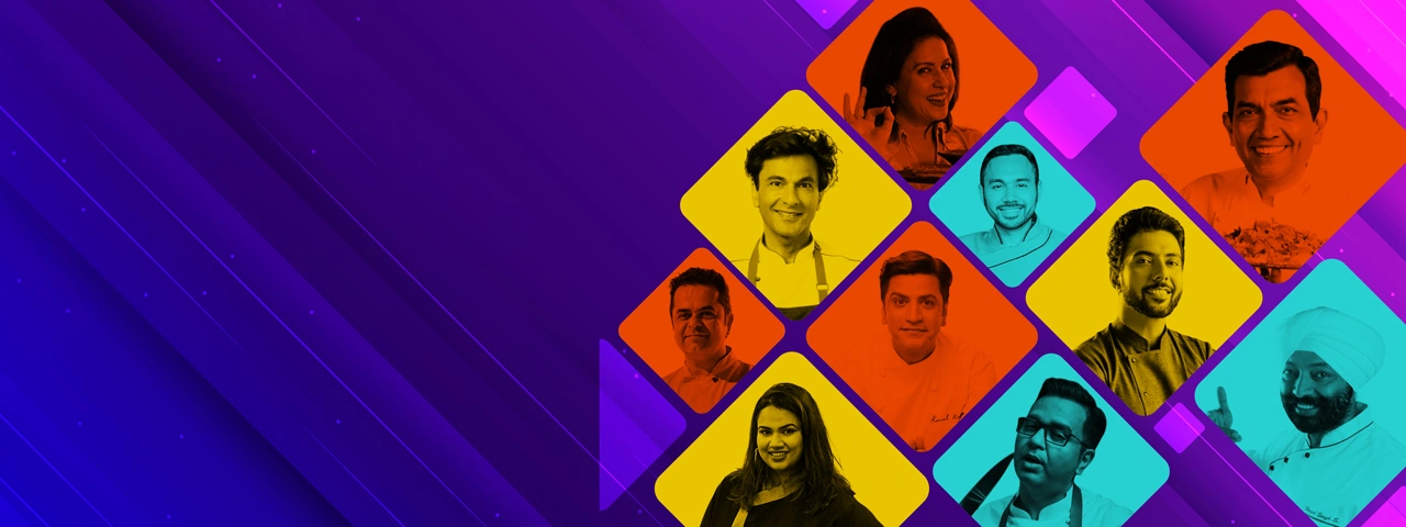 Celebrity Chef's Motivational Speakers Banner