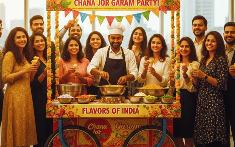 Chana Jor in Office Banner