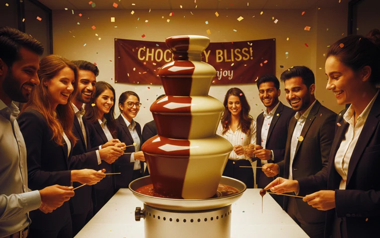 Chocolate Fountain Activity Banner