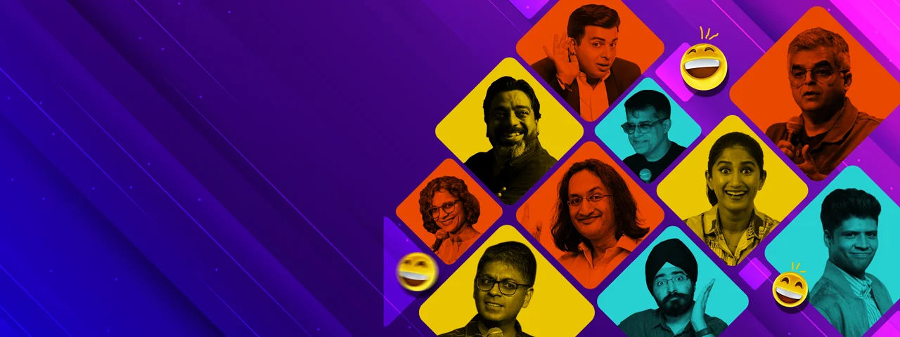 Corporate Background Comedians