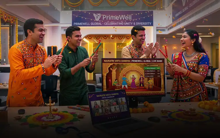 Virtual Dandiya Session