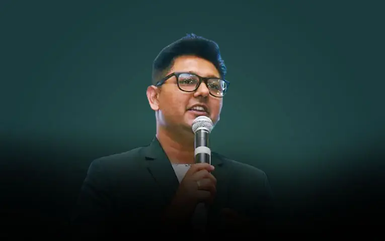 Emcee Shivang Oza Banner