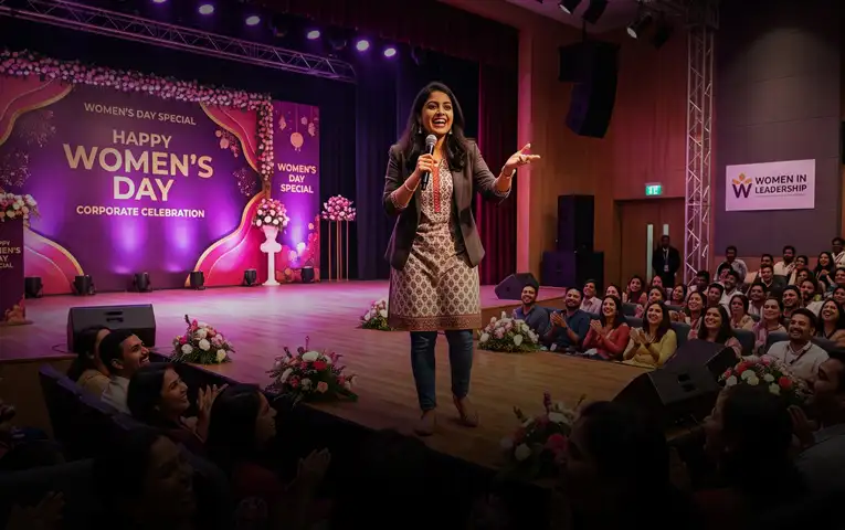 Virtual Activity Stand Up Comedians Banner