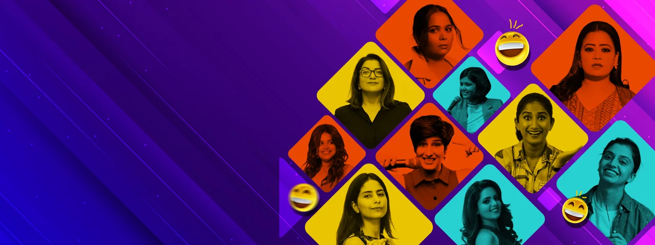 Female Stand Up Comedians Banner