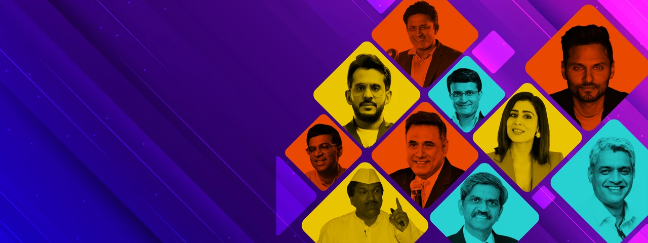 Collage of top Indian sales kickoff motivational speakers, revenue experts, and business coaches available for annual SKOs, sales summits, and revenue offsites