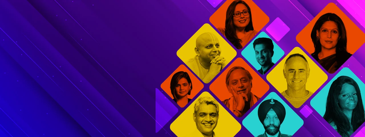 Collage of top Indian TED and TEDx speakers, thought leaders, and visionary innovators available for corporate offsites, L&D summits, and masterclasses