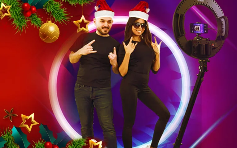 Christmas 360 Degree Video Booth