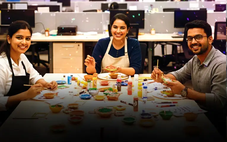 Diya Painting Activity