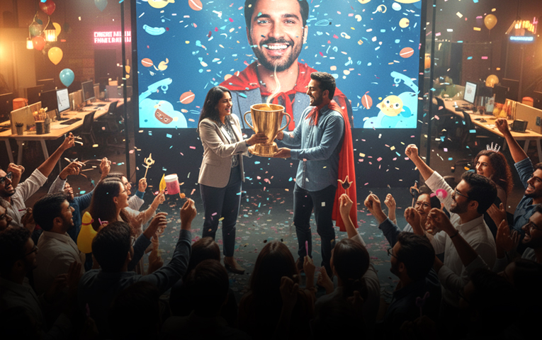 Fun appreciation Awards for Team Building Activity and Fun at work