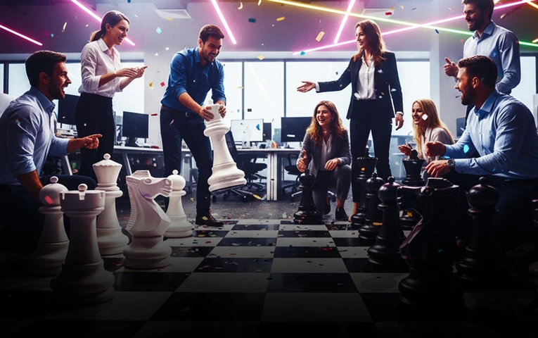Giant Chess Game