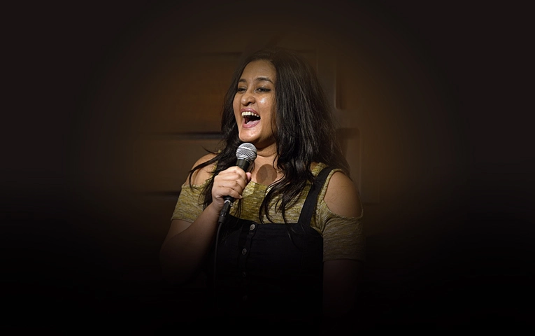 Kajol Srinivasan Kajol Srinivasan is a witty stand-up comedian captivating audiences with her sharp humor and relatable storytelling