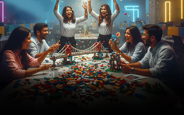 Lego Play Team Building Activity