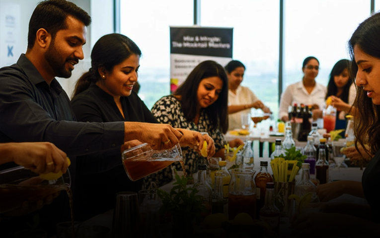 Mocktail Making Activity Banner