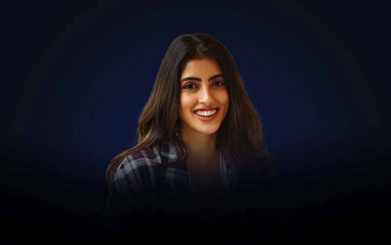 Navya Naveli Nanda Navya Naveli Nanda is a visionary leader and entrepreneur, inspiring the world with her drive and innovative approach to healthcare