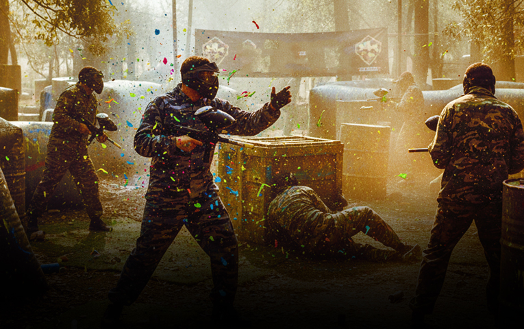 Paintball Competition Activity Banner