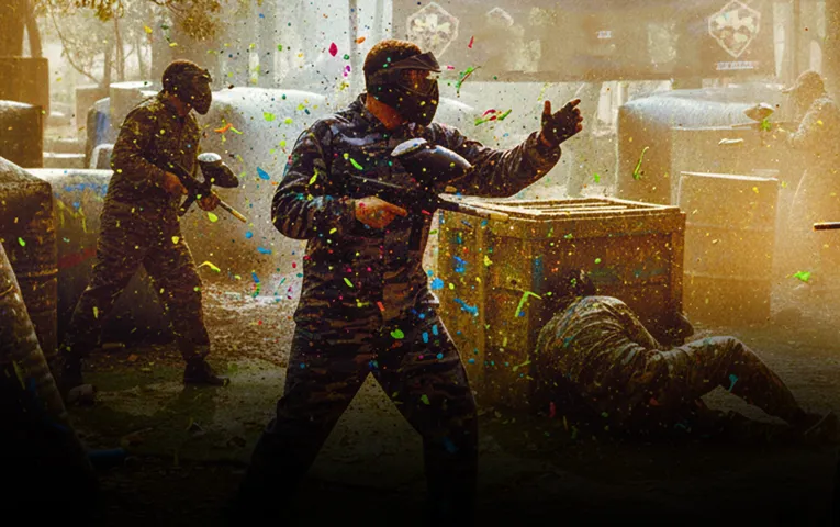 Paintball Competition Activity Banner
