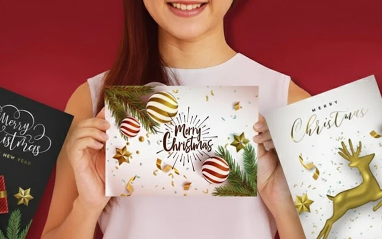 Shaker Greeting Card