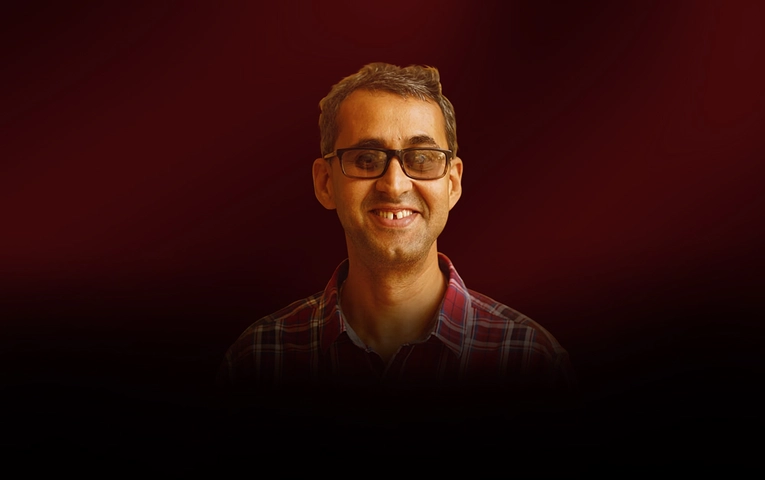 Divyanshu Ganatra Divyanshu Ganatra is India’s first blind solo pilot, the first blind tandem cyclist to ride from Manali to Khardung La, and the first blind Indian to climb Mt. Kilimanjaro.