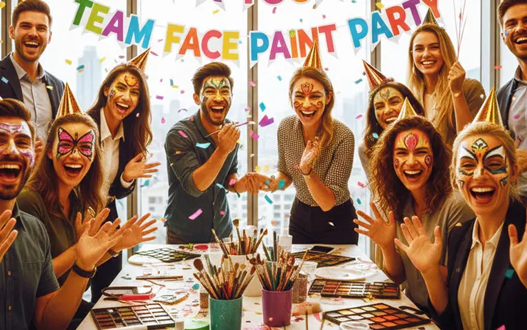 Face Painting Activity Banner