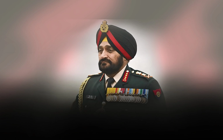 Gen. Bikram Singh Gen. Bikram Singh is the former chief of Army staff of the Indian staff