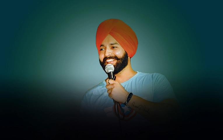 Gurinder Singh Gurinder Singh is an Indian stand-up comedian with broken sentences that leave the audience in stitches